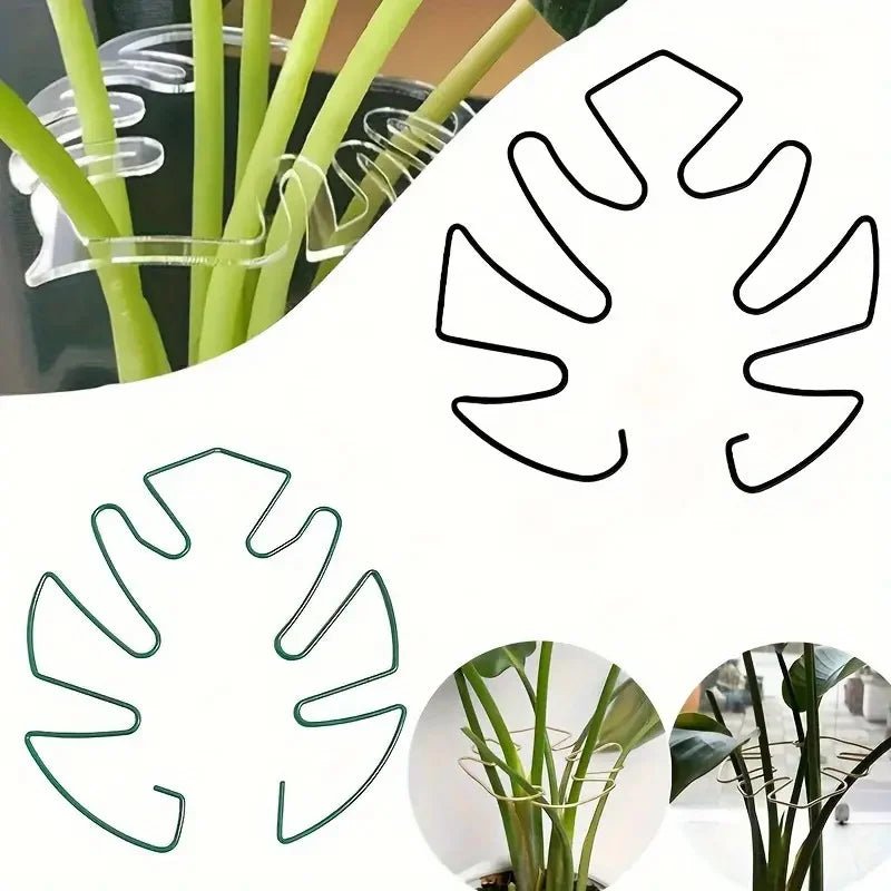 1Pc Large hanging plant stand, iron hooks, suitable for flowerpot decoration, indoor and outdoor use - Acyl.shop