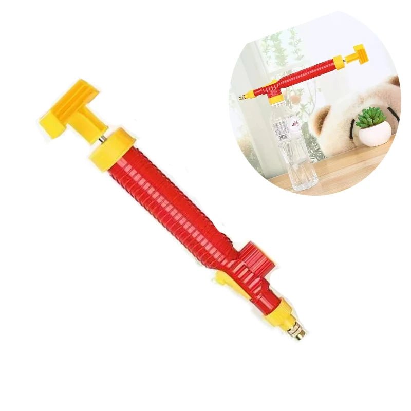 High Pressure Air Pump Manual Sprayer Adjustable Drink Bottle Spray Head Nozzle Garden Watering Tool Sprayer Agriculture Tools - Acyl.shop