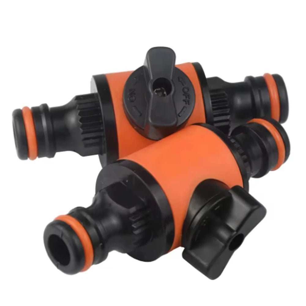 New 1PC/2PCS Garden Hose Shut Off Valve Tap Adapter Quick Joint Garden Sprays Sprinklers for Watering the Garden - Acyl.shop