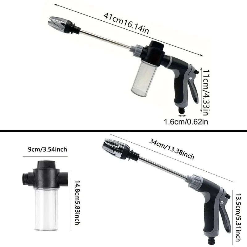High Pressure Car Wash Water Gun Garden Water Pipe Nozzle, Multifunctional Watering Tool, Powerful Cleaning For Cars and Gardens - Acyl.shop