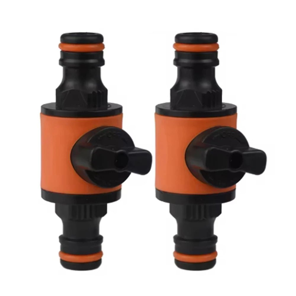 New 1PC/2PCS Garden Hose Shut Off Valve Tap Adapter Quick Joint Garden Sprays Sprinklers for Watering the Garden - Acyl.shop